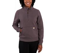 Carhartt Midweight Half Zip Felpa donna, porpora, taglia XS per donne