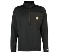 Carhartt - Mock Neck Half-Zip T-Shirt - Maglia a manica lunga L nero