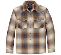 Carhartt Montana Bozeman Relaxed Plaid Camicia, marrone sabbio, Taglia L