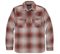 Carhartt Montana Bozeman Relaxed Plaid Camicia, rosso, Taglia XL