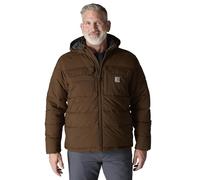 Carhartt Montana Loose Fit Giacca da uomo - Giacca da lavoro foderata antivento e idrorepellente con fodera in Sherpa - Giacca isolante con Rain Defender e cappuccio - Giacca Outdoor, L