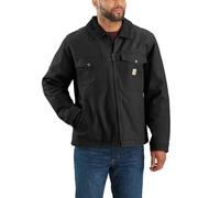 Carhartt Montana Rugged Flex Duck Relaxed Fit Giacca isolata da uomo, nero, Small