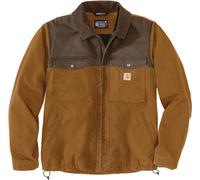 Carhartt Rugged Flex Montana, giacca in tessuto XXL male Marrone Chiaro/Marrone Scuro