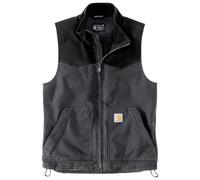 Carhartt Montana Rugged Flex Relaxed Fit Duck Veste, nero-grigio, taglia M per maschi