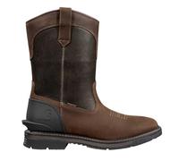 Carhartt Montana Stivali da uomo in gomma con punta quadrata, impermeabili, 27,9 cm, Oxblood Dark Brown Marl, 41 EU
