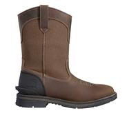 Carhartt Montana Stivali in gomma da uomo, impermeabili, con punta quadrata, 27,9 cm, marrone, 42 EU