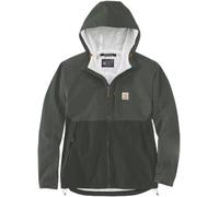Carhartt Monterey Giacca impermeabile, grigio/verde, Taglia XXL