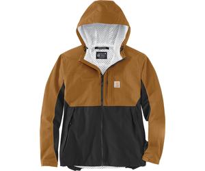 Carhartt Monterey Giacca impermeabile, marrone/nero, Taglia L