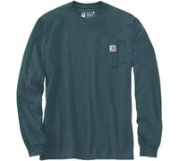 Carhartt Mountain Graphic Langarmshirt Manica lunga, Verde scuro, Taglia S