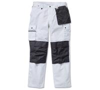 Carhartt Multi Pocket Ripstop Pantaloni, Bianco, Taglia 40