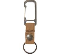 Carhartt Portachiavi unisex per adulti, in nylon, resistente, con clip autobloccante, anatra in nylon (Carhartt marrone), taglia unica