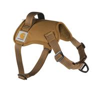 Carhartt Nylon Duck No Pull Pettorina per cani completamente regolabile con maniglia di controllo rapido e dettagli riflettenti Carhartt Marrone