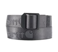 Carhartt, NYLON WEBBING LADDER LOCK BELT Uomo, Ghiaia, XL