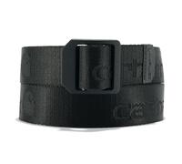Carhartt, NYLON WEBBING LADDER LOCK BELT Uomo, Nero, L
