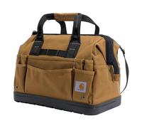 Carhartt Onsite - Borsa porta attrezzi, resistente all'acqua, borsa porta attrezzi, pesante con base modellata, 40,6 cm, marrone Carhartt