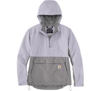 Carhartt Packable Anorak, giacca tessile donna XS female Lilla Chiaro/Grigio