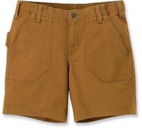 Carhartt Pantaloncini da donna Relaxed Fit Canvas Work Short Carhartt® Brown W18/REG