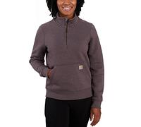 Carhartt Midweight Half Zip Felpa donna, porpora, taglia S per donne
