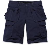 Carhartt Workwear Pantaloncini Cargo Steel Multipocket Blu Taglia 32 Uomo