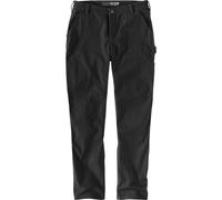 Carhartt Canvas Work Relaxed-Fit, pantaloni tessili donna W14 male Nero