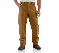 Carhartt Pantaloni da lavoro da uomo B01 Double Front Utility Work, marrone Carhartt, 33W x 34L