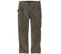Carhartt Relaxed Fit Straight Steel Rugged Flex Ripstop Double-Front Cargo Pantaloni, grigio, taglia 32 34 per maschi
