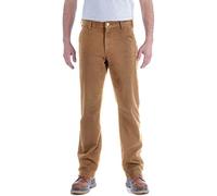 Carhartt Straight Fit Stretch Duck Pantaloni, marrone, taglia 31 per maschi