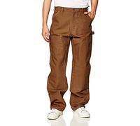 Carhartt, Pantaloni da lavoro Utility in tela Firm Duck, con doppio tessuto sul davanti, Loose Fit Uomo, Carhartt® Brown, W33/L34