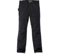 Carhartt Pantaloni da uomo Stretch Duck Double Front Nero W40-L32