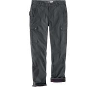 Carhartt Pantaloni Ripstop Cargo Fleece Lined Work Pant Shadow W33-L30
