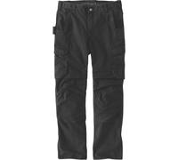 Carhartt Relaxed Fit Straight Steel Rugged Flex Ripstop Double-Front Cargo Pantaloni, nero, taglia 30 32 per maschi
