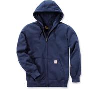 Carhartt Paxton Felpa con zip completa, Blu navy, Taglia M
