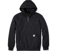 Carhartt Paxton Quarter-Zip Felpa, nero, Taglia M
