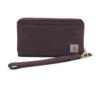 Carhartt Pochette da donna casual in tela, pochette piatta in nylon (vino scuro), taglia unica