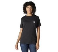 Carhartt Workwear Pocket Maglietta donna, nero, taglia XL per donne