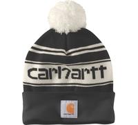 Carhartt Pom-Pom Logo, beanie Taglia unica male Nero/Bianco