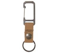 Carhartt Portachiavi unisex per adulti, in nylon, resistente, con clip autobloccante, anatra in nylon (Carhartt marrone), taglia unica