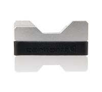 Carhartt Portafoglio frontale in alluminio, supporto per carte di blocco RFID sottile, Nichel, Taglia unica, Portafoglio frontale in alluminio, supporto per carte di blocco Rfid sottile