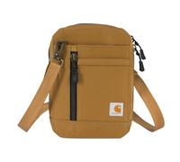 Carhartt Nylon Duck, Water Resistant Wallet with Adjustable Crossbody Strap, Portafoglio Unisex-Adulto, Marrone Brown, Taglia Unica