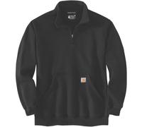 Carhartt Quarter-Zip Felpa, nero, taglia XL