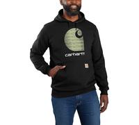 Carhartt Rain Defender C Logo Felpa, nero, Taglia S