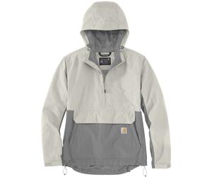 Carhartt Rain Defender Loose Fit Lightweight Packable Giacca da donna, grigio, Taglia S