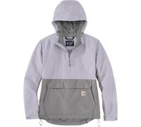 Carhartt Rain Defender Loose Fit Lightweight Packable Giacca da donna, grigio/viola, Taglia M