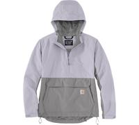 Carhartt Rain Defender Loose Fit Lightweight Packable Giacca da donna, grigio/viola, Taglia S