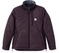 Carhartt Rain Defender Relaxed Fit Lightweight Giacca da donna, Rosso Borgogna, Taglia XL