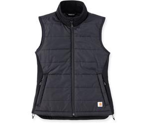Carhartt Rain Defener Relaxed Fit Lightweight Gilet da donna, nero, Taglia M