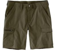 Carhartt Relaxed 10" Force Ripstop Cargo Short, Verde scuro, Taglia 33
