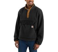 Carhartt Relaxed Fit, pullover in pile XXL male Nero