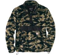 Carhartt Relaxed Fit Fleece pullover, Mimetismo Scuro, Taglia L