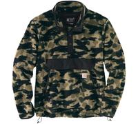 Carhartt Relaxed Fit Fleece pullover, Mimetismo Scuro, Taglia XXL